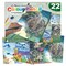 AVS-CPN201 | Colour Pencil by numbers™ 22pc 8" x 10" Sea Life 4 Project Box Set